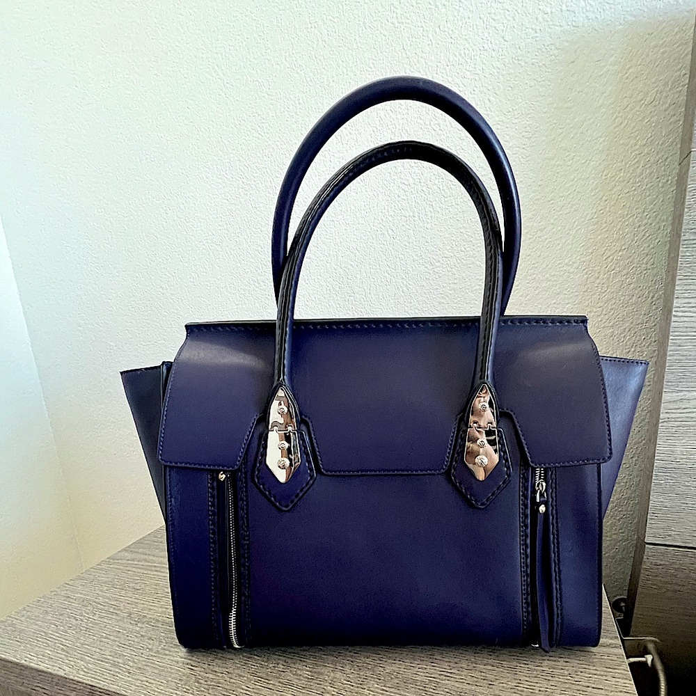 Henri Bendel Navy Tote